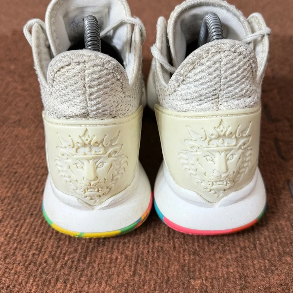 Nike LeBron Witness 4 White Multi-Color Basketball Shoes BV7427-102 Mens 7.5 B+‎
